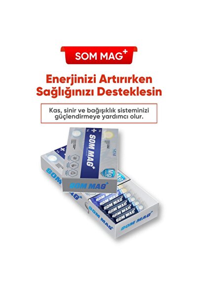 som ınternatıonal Magnezyum Plus Sıvı Form 4'lü Magnezyum (Malat, Sitrat, Tau...