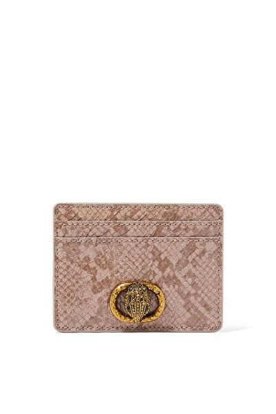 Kurt Geiger حامل بطاقات تشيلسي، حامل بطاقات جلدي مدمج للنساء