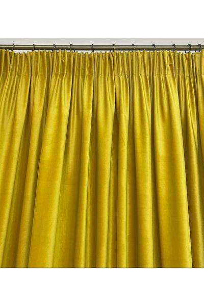Liz Line Set of two velvet curtains, with drapery, various sizes and colors, from the "Velvet lux" range by Liz Line