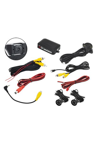 Blow Reversing Set License Plate Holder with Rear View Camera, BLOW Parking Sensors, Buzzer