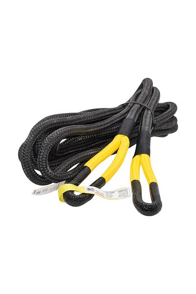 Thunder Heavy-Duty Tow Rope 9m, 9-Ton Capacity, 19mm Thick – For Cars & Trucks, Bright Yellow&Black