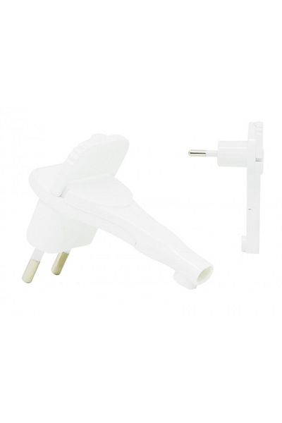 Blow Angled plug, Blow, Plastic, White