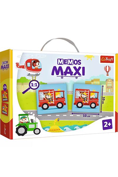 Trefl MAXI VEHICLE MEMO GAME