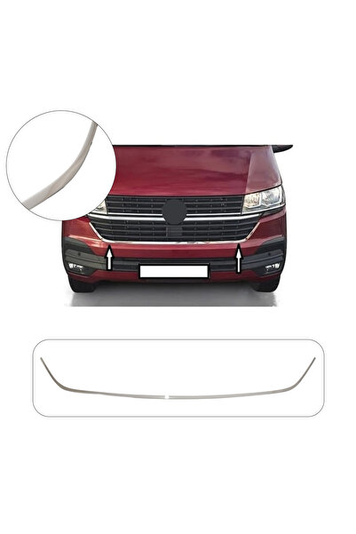 BRSPLAST Volkswagen Transporter T6.1 Uyumlu Krom U Formlu Ön Panjur Paslanmaz...