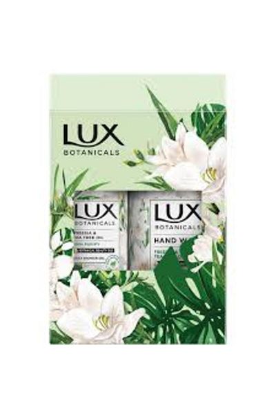 LUX Gel de dus LUX Frezie si ulei din arbore de ceai, 500 ml + sapun lichid LUX, 400 ml