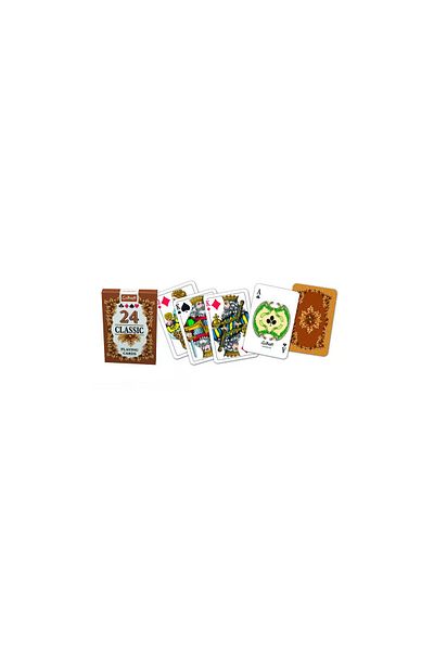 Trefl 24-LEAVE PLAYING CARDS CLASSIC MODEL