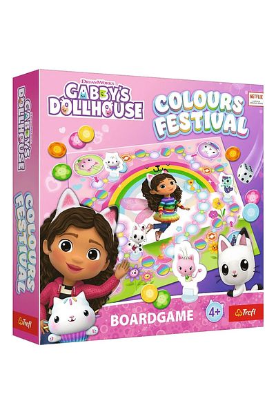 Trefl ΦΕΣΤΙΒΑΛ ΧΡΩΜΑΤΩΝ GABBYS DOLLHOUSE GAME