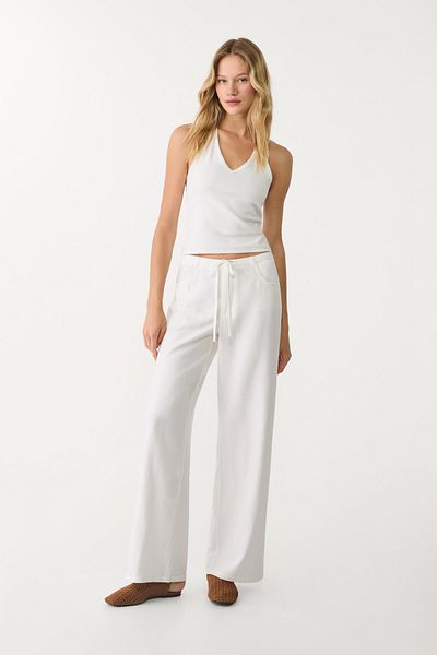 Stradivarius Flowy pants with pockets