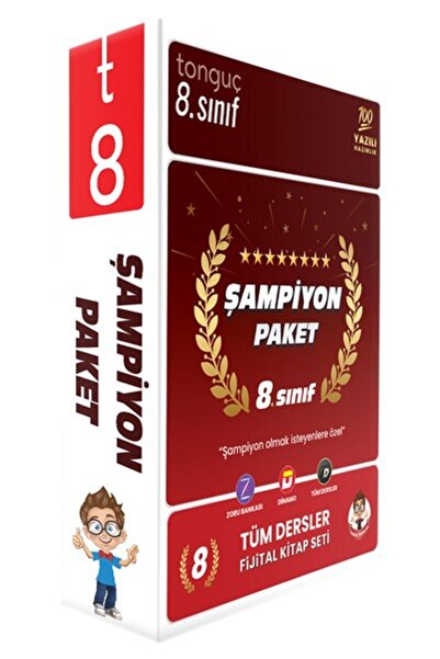 Tonguç Yayınları 8. Sınıf Şampiyon Paketi Tonguç Akademi