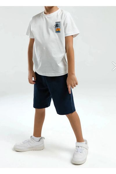 Arnetta Men'S, Summer Themed, 100% Cotton, Family (Father-Son) T-Shirt Bermuda Set (Priced Separately)
