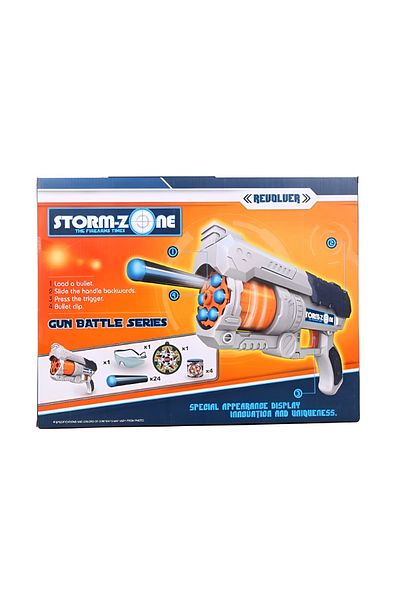 rexa Battle Series Soft Bullet Blaster Toy Set for Kids – Action Play Set with Target & Accessories
