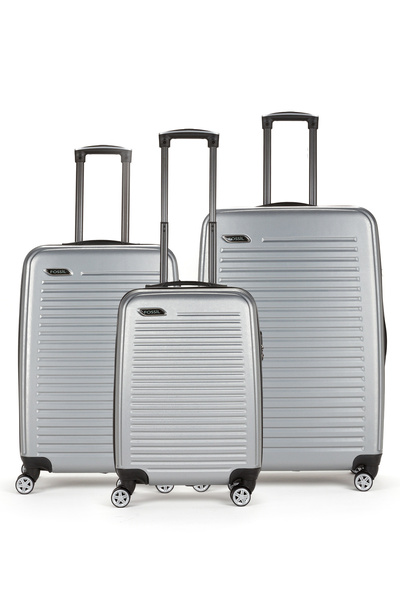 Fossil ABS Unisex Kabin Orta Büyük Boy 3'lü Valiz Seti FSL126