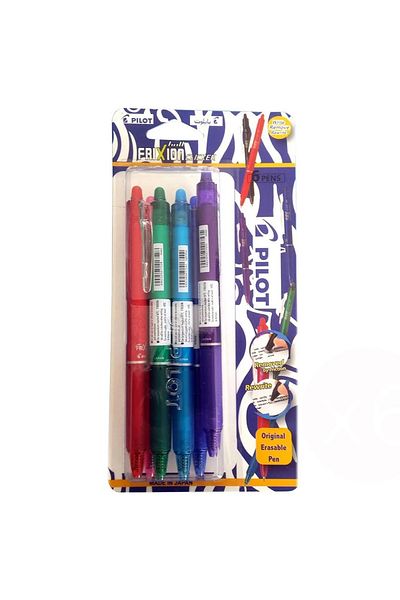 Pilot Frixion Clicker Pen 0.7 6Pens Pack
