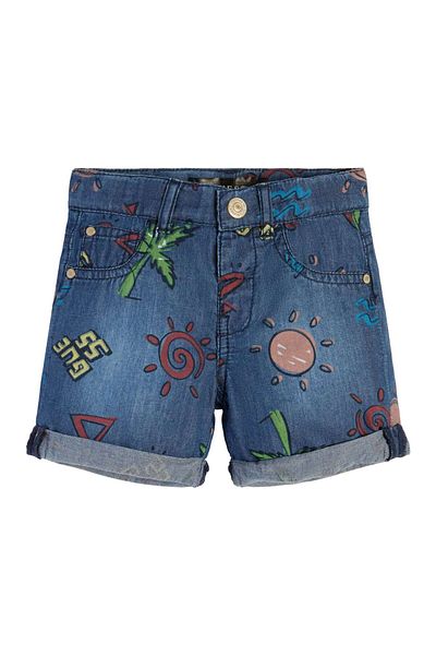Guess Bermude din denim ușoare
