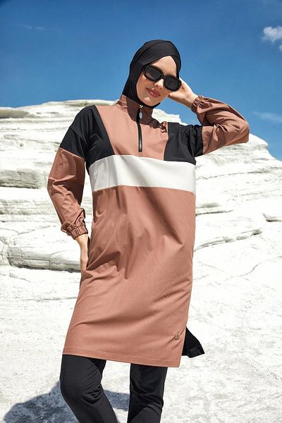 Adasea ΓΥΝΑΙΚΕΙΟ ΟΛΟΚΛΗΡΩΜΕΝΟ ΜΑΓΙΟ ATHLETE Lycra Parachute Fabric Quick Dry
