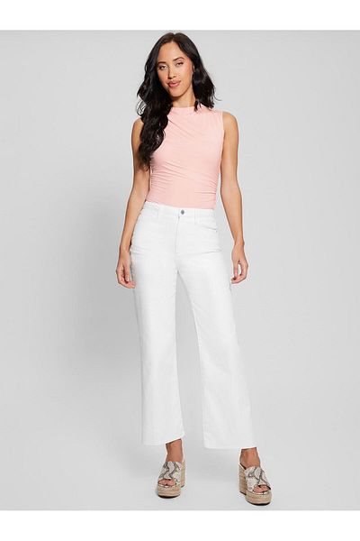 Guess Women's Flare White Pants