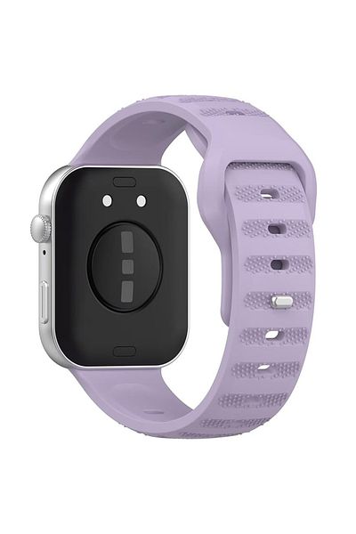 REDz Accessories Dot Texture Strap, Sport, Huawei Watch Fit 3, Adjustable, Soft Silicone, Purple
