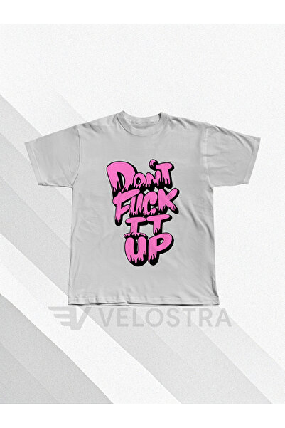 Velostra Unisex Štampano Oversize kroj T-shirt