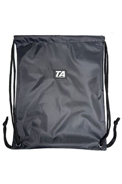 Torq Athletics Drawstring Bag - Black Gray