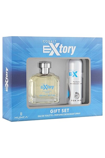 Seddar Collection Extory Cobalt Gift Set Erkek Edt - 100 ml Parfüm + 150 ml D...