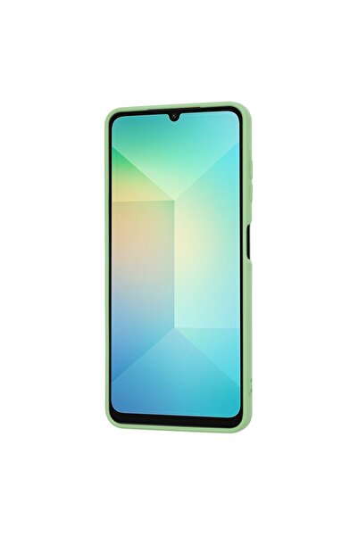 SKYDDAR INNOVATION Θήκη για Samsung Galaxy A06, Βελούδινη Σιλικόνη, SoftElegance, Ανοιχτό Πράσινο, σετ αυτοκόλλητων