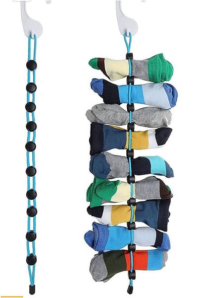 SNSTİCARET Sock Hanging and Washing Apparatus – Can Be Suspended Inside the Closet |   Practical Multifunctional Drying Rack