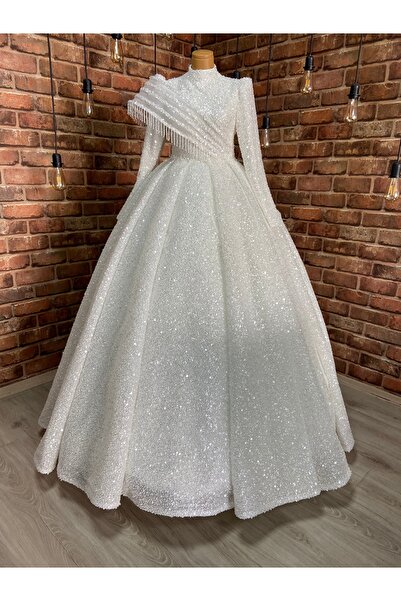 RENGARENG TESETTÜR KABARIK GELİNLİK