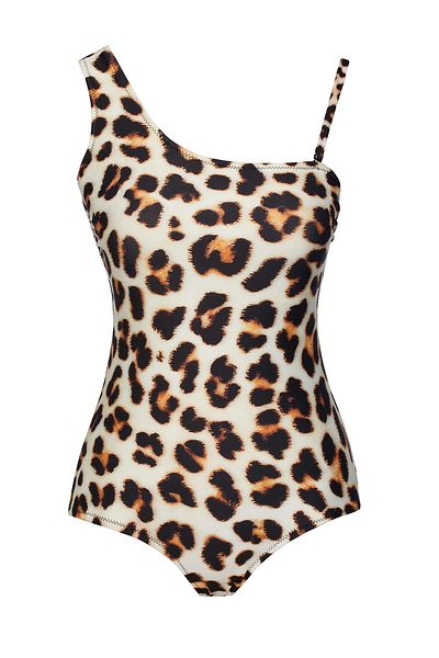 SAILOR moda One Shoulder No Show Pareo Swimsuit