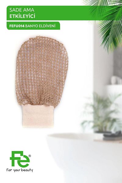ASFSTORE Fe grip bath glove