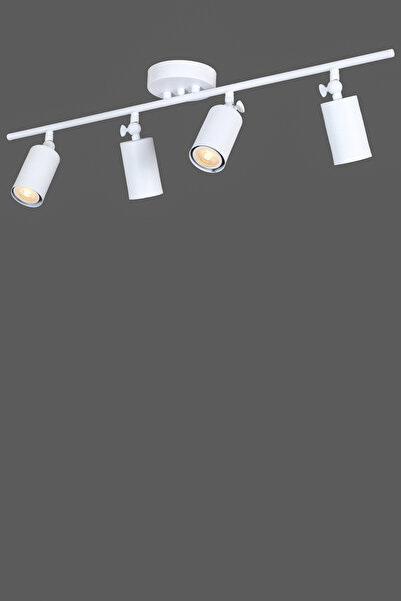 Fer Avize Spoti Modern Tasarım Beyaz Renk (GÜN IŞIĞI) Spot Ledli Sıralı Cafe ...