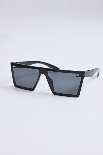 Raneel Kazançlı Alışveriş Square Model Polarized Women's Sunglasses Black
