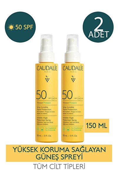 Caudalie humanlife Vinosun High Protection Spray SPF50 150 ml 2 Adet