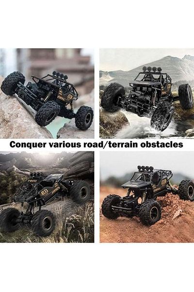 Yelajoy Racing Off-Road Vehicle RC Car,with All-Wheel Drive, High Speed,Rechargeable,Gift Toy for Kid 3+