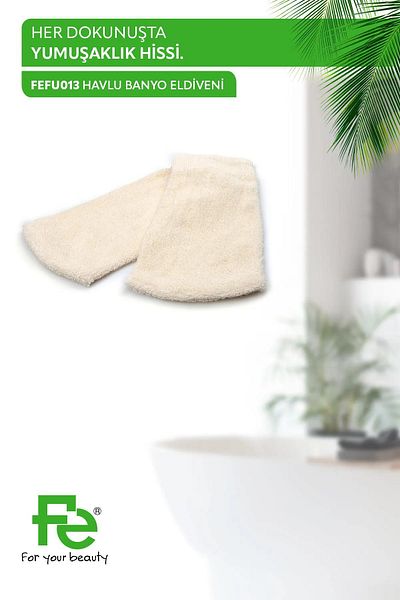ASFSTORE Fe towel bath glove