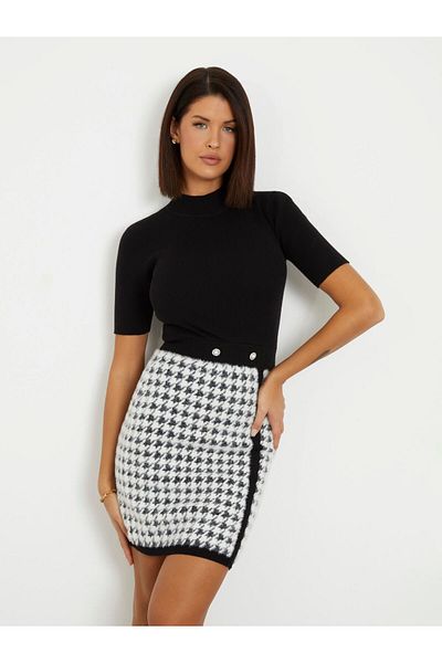 Guess Rochie de tricotaje pentru femei Violet