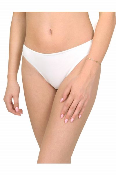 Centini White Brazilian-style swim briefs