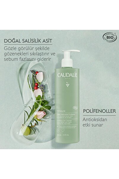 Caudalie Vinopure Purifying Gel Cleanser 385 ml