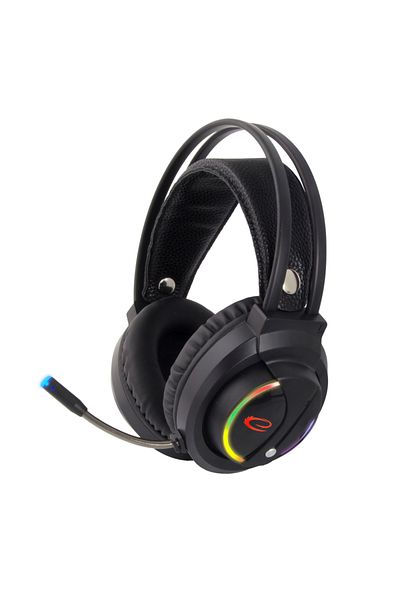 ESPERANZA Casti PC gaming Esperanza EGH470, iluminare LED RGB NIGHTSHADE, microfon, Negre