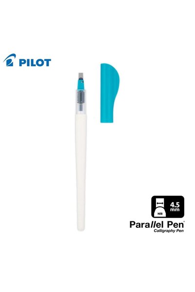 Pilot Parallel Pen 4.5mm Kaligrafi Kalemi Özel Seri Siyah Ve Kırmızı Mürekkebi hediyeli