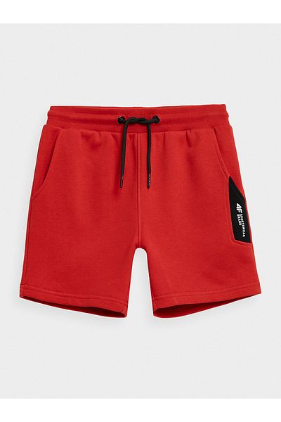 4F Boy Sports Shorts 4FJSS23TSHOM049 Red