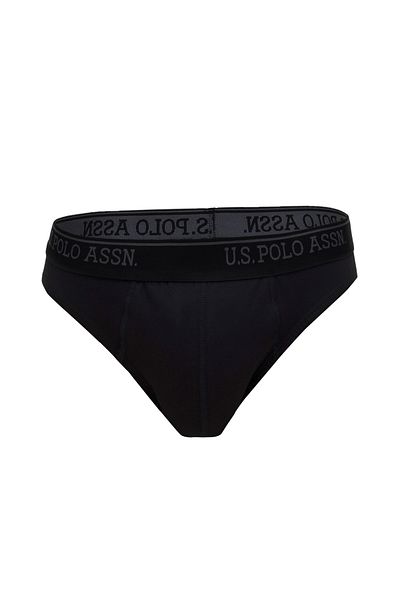 U.S. Polo Assn. Ανδρικά μαύρα εσώρουχα κάτω 50310691-VR046