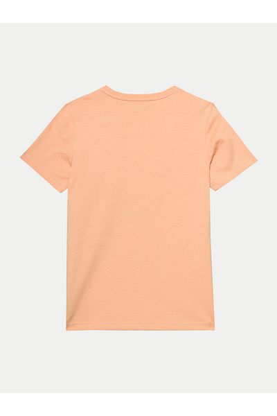 4F Tricou băieți 4FJWSS24TTSHM1135 Portocaliu