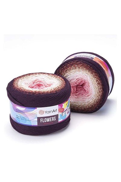 Yarnart Yarn Art Flowers Turkish Threads 2 Spools