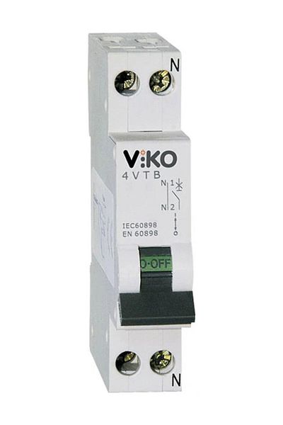 fiba teknik 1X25 Amp W Automat Type B 4.5Ka Fuse 4Vtb-1B25