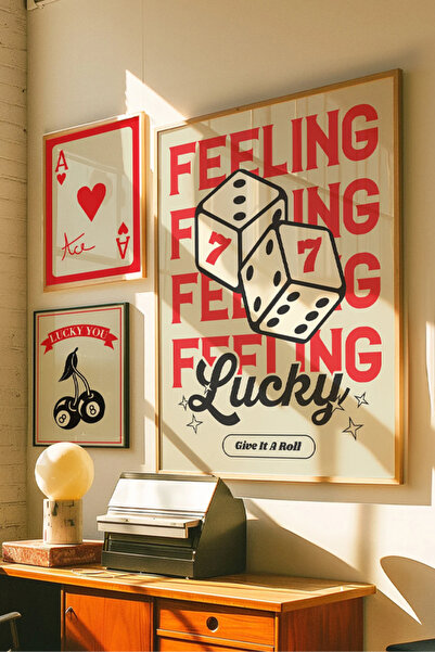 Taranist Kağıt Poster -Şans Posteri Luck Manifest AS Şans Kirazı