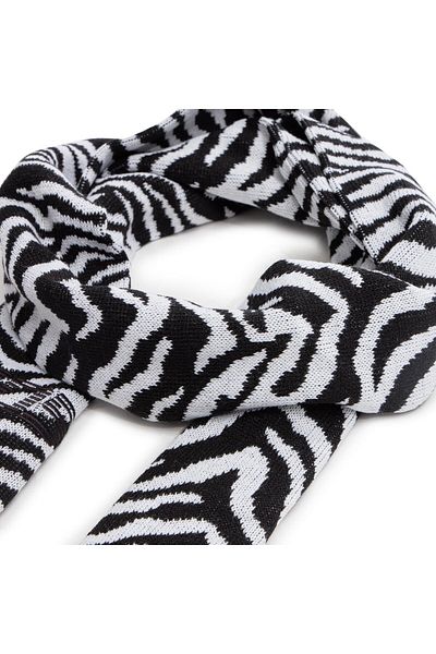 2005 Unisex Scarf STRIPED SCARF White, Black