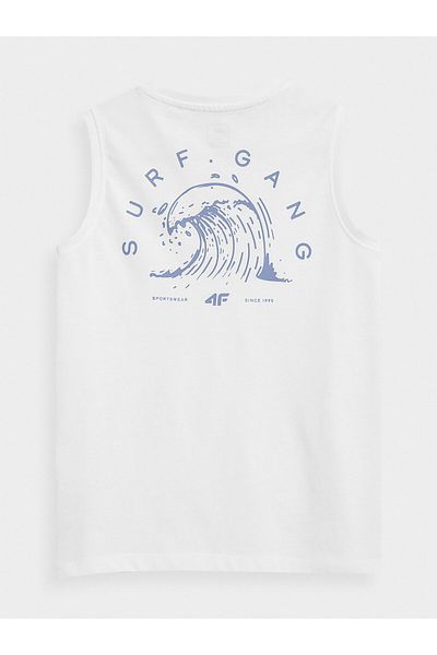 4F Boy Tank top 4FJSS23TTSHM284 White