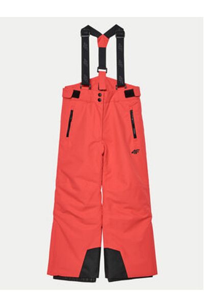 4F Girls Ski Pants 4FJWAW24TFTRF662 Red