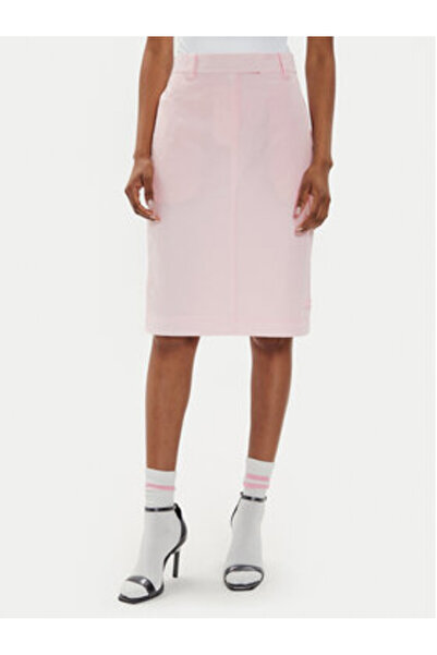 2nd Day Fustă midi pentru femei 2ndday 2244150505 roz