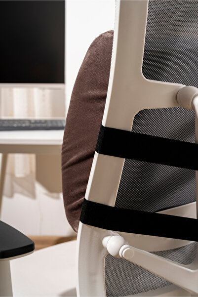 VİSCOTEX Visco Orthopedic Lumbar Support Pillow, Office, Car, Chair, Seat, Back Pillow Cushion, 38X33X12 cm